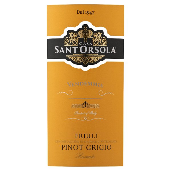 Casa Sant'Orsola Vendemmia Pinot Grigio 6 x 75cl – image 2