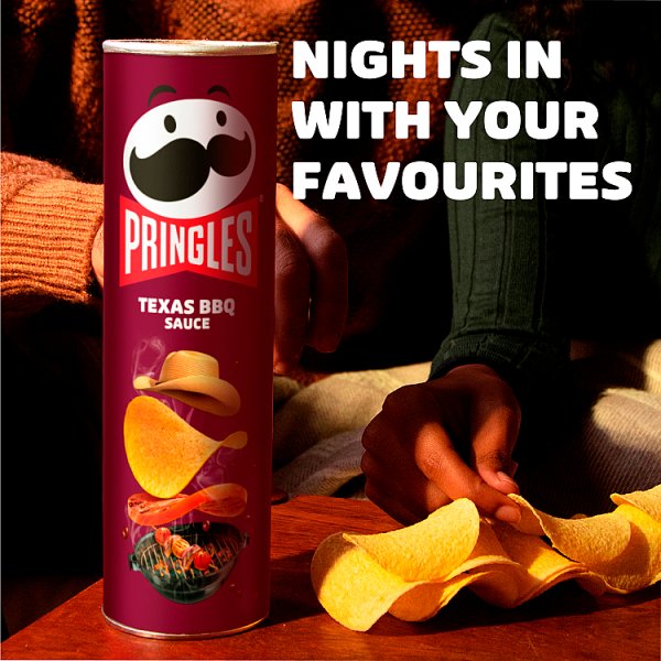 Pringles Texas BBQ Sharing Crisps 6 x 165g – image 3
