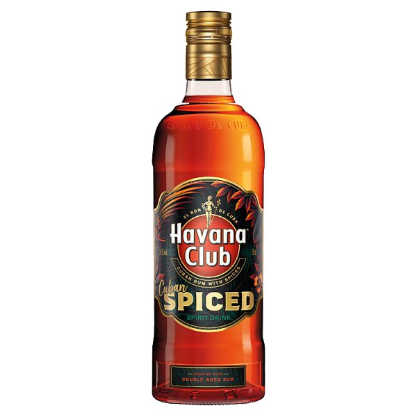 Havana Club Cuban Spiced Rum Spirit Drink 70cl Bottle