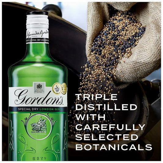 Gordon’s Special Dry London Gin Vol 1L Bottle – image 2