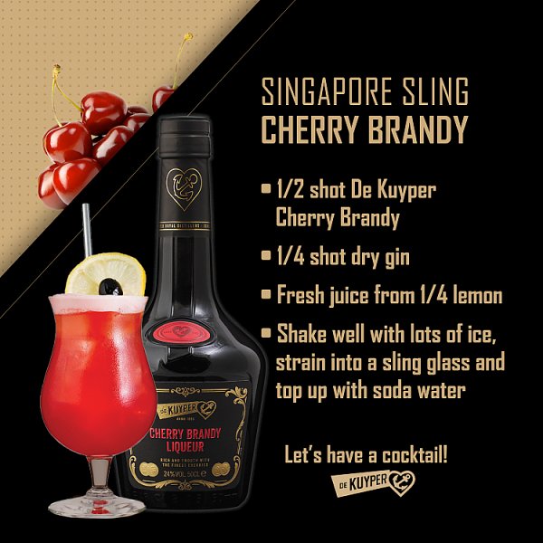 De Kuyper Cherry Brandy Liqueur 50cl – image 2