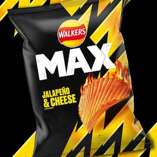 Walkers MAX Jalapeno & Cheese Sharing Crisps 15 x 70g – image 2