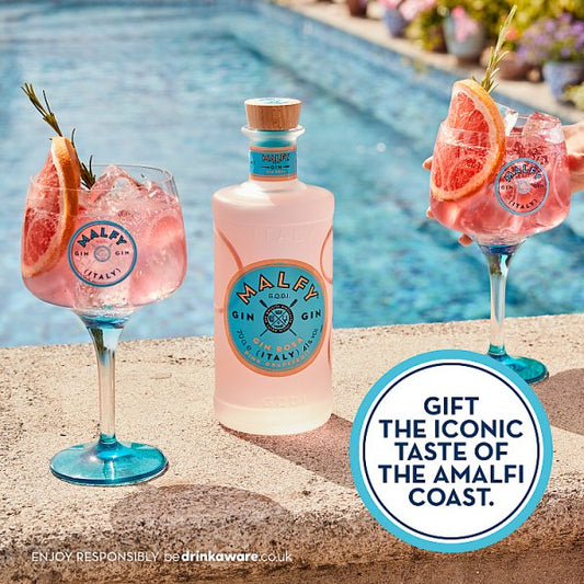 Malfy Rosa Pink Grapefruit Flavoured Gin, 70cl Bottle – image 2