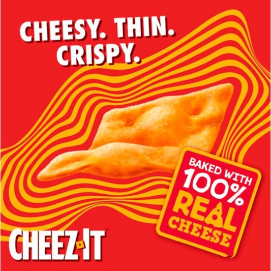 Cheez-It Double Cheese Thin & Crispy Baked Snacks 16 x 65g – image 2