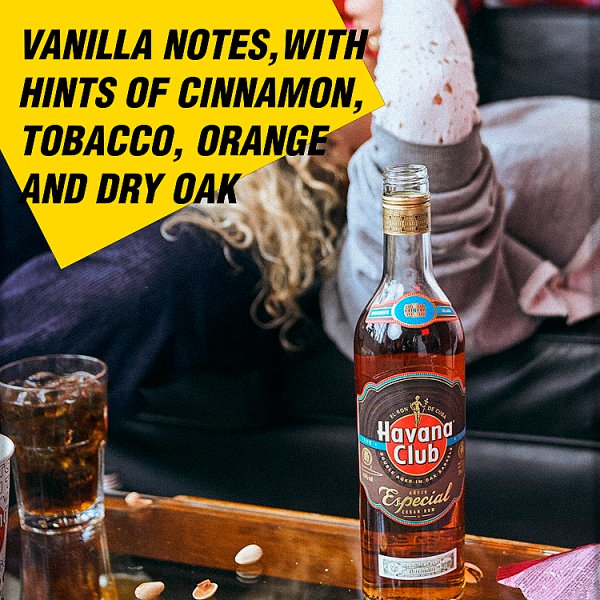 Havana Club Especial Golden Rum 70cl Bottle – image 3