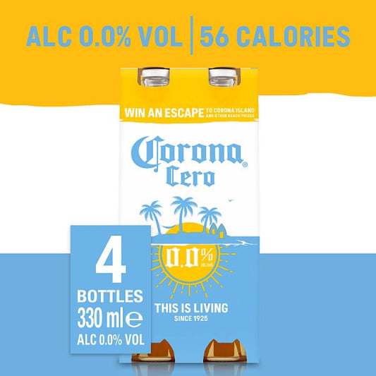 Corona Cero 24 x 330ml Bottle – image 2