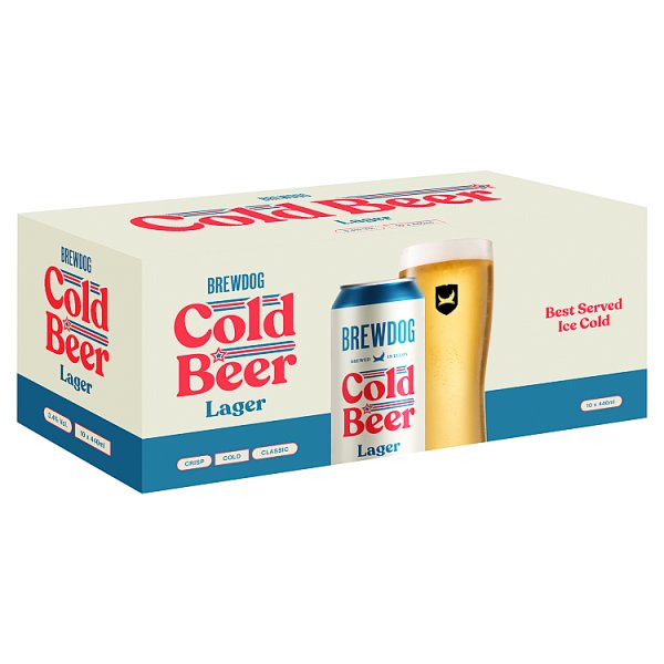 BrewDog Cold Beer Lager 10 x 440ml
