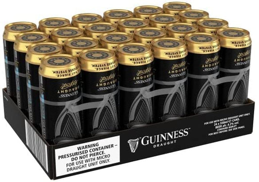 Guinness Microdraught Stout 24 x 558ml Cans – image 2