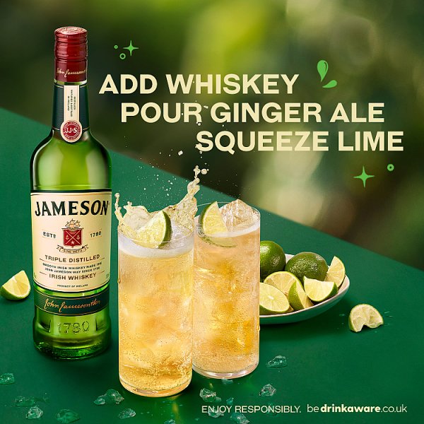 Jameson Triple Distilled Irish Whiskey 700ml – image 4