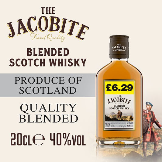 The Jacobite Blended Scotch Whisky 6 x 20cl – image 2