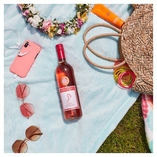 Barefoot White Zinfandel Rosé Wine 12 x 187ml – image 2