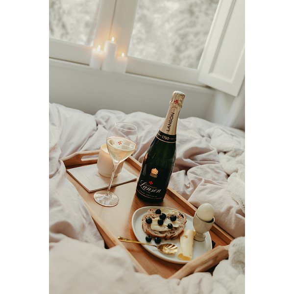 Lanson Champagne Le Black Création Label Brut 6 x 750ml – image 3