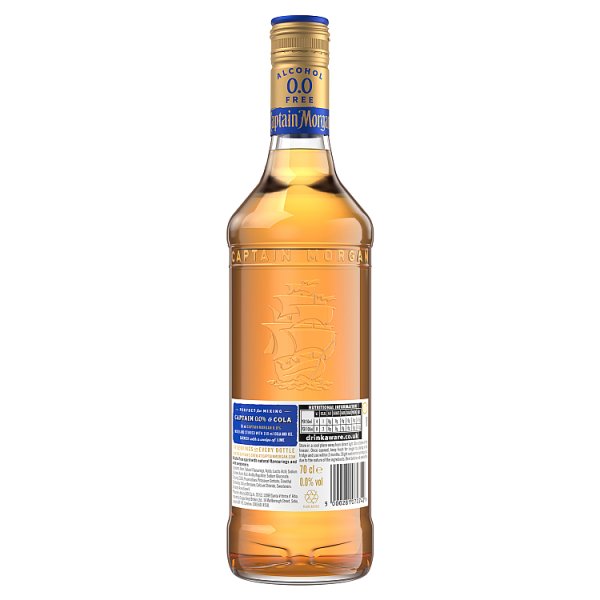 Captain Morgan Spiced Gold Alcohol Free Spirit 70cl – image 2