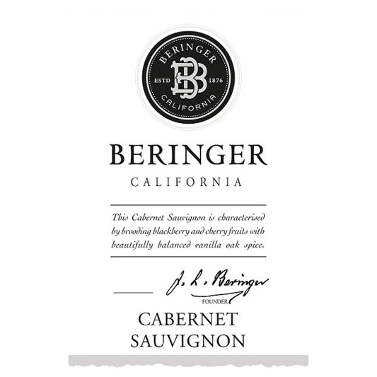Beringer Cabernet Sauvignon 6 x 750ml Bottles – image 2
