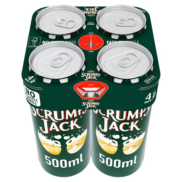 Scrumpy Jack Premium British Cider Multipack Cans 24 x 500ml