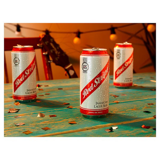 Red Stripe Jamaica Lager Beer Can 24 x 440ml – image 2
