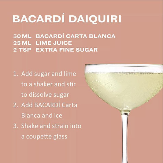 BACARDÍ Carta Blanca Superior White Rum, 12 x 20cl – image 2