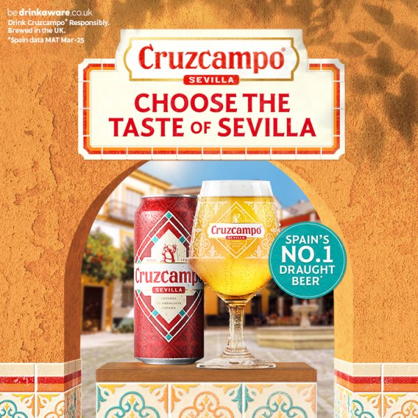 Cruzcampo Sevilla Lager Beer Bottle 12 x 330ml – image 2