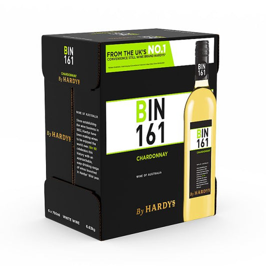 Bin 161 By Hardys Chardonnay White Wine 6 x 75cl – image 2