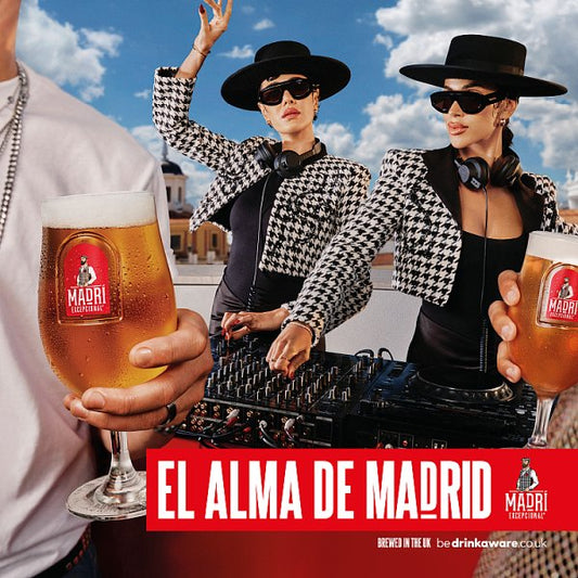 Madri Excepcional Premium Lager Beer Can 10 x 440ml – image 2