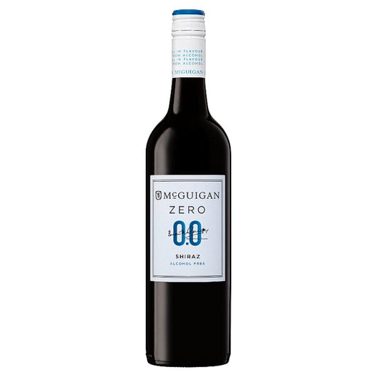 McGuigan Zero Shiraz Alcohol Free Australian Red Wine 6 x 75cl – image 2
