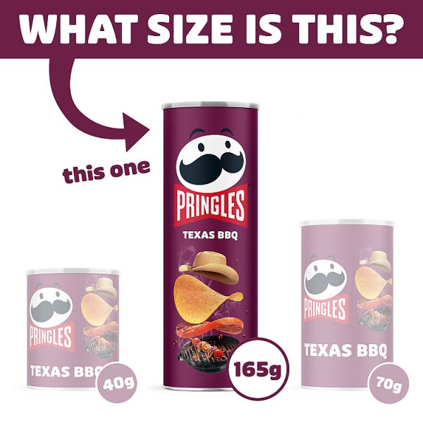Pringles Texas BBQ Sharing Crisps 6 x 165g – image 2