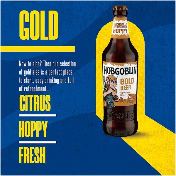 Hobgoblin Gold Ale Golden Beer Bottle 8 x 500ml – image 4