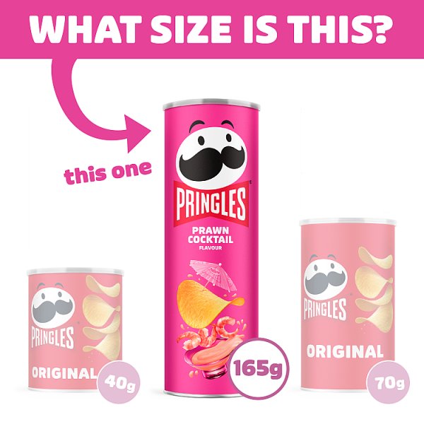 Pringles Prawn Cocktail Sharing Crisps 6 x 165g – image 2