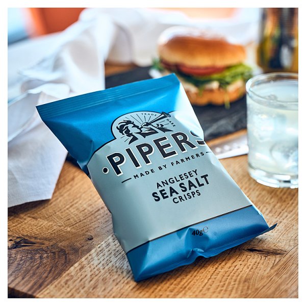 Pipers Anglesey Sea Salt Crisps Grab Bag 24 x 40g – image 3