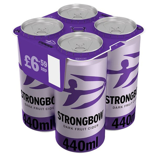 Strongbow Dark Fruit Cider 6 x 440ml Cans