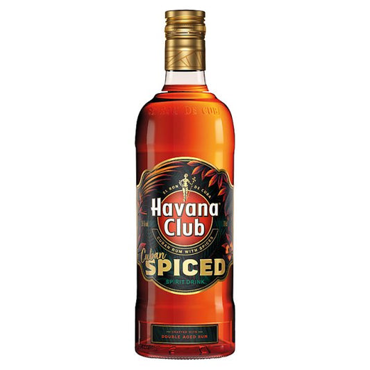 Havana Club Cuban Spiced Rum Spirit Drink 70cl Bottle