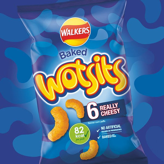 Walkers Wotsits Cheese Grab Bag Crisps 32 x 22.5g – image 2