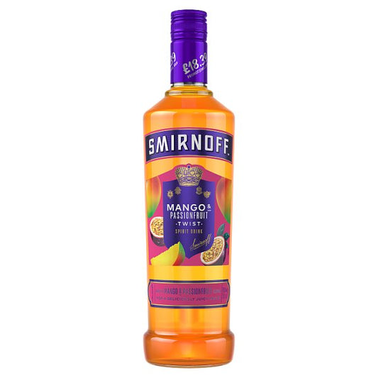 Smirnoff Mango & Passionfruit Twist Vodka Based Flavoured Spirit Drink 70cl
