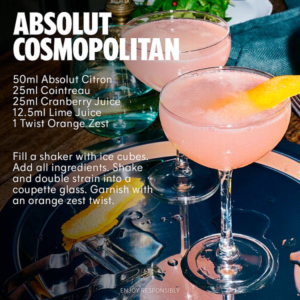 Absolut Citron Lemon Flavoured Vodka 70cl – image 4