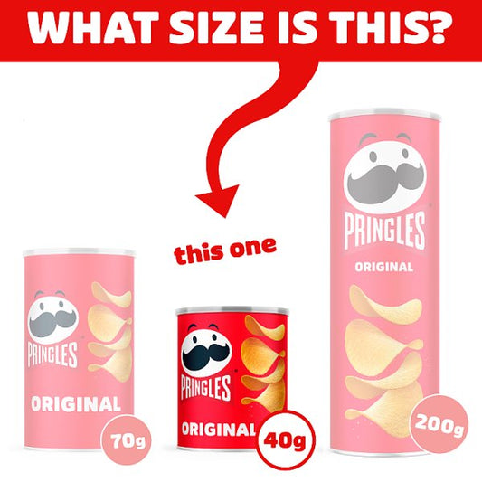 Pringles Original Snacking Crisps 12 x 40g – image 2