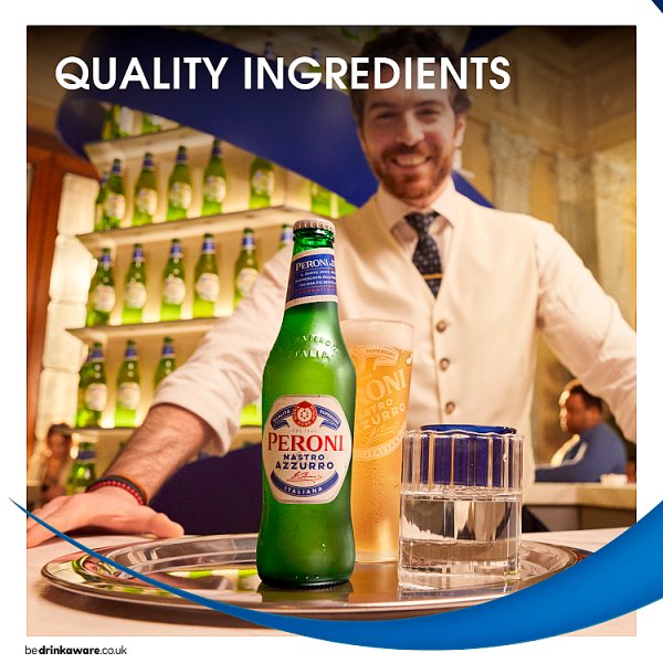 Peroni Nastro Azzurro 24 x 330ml – image 2