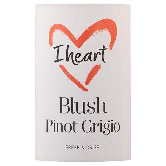 I Heart Blush Pinot Grigio 6 x 75cl Bottles – image 2