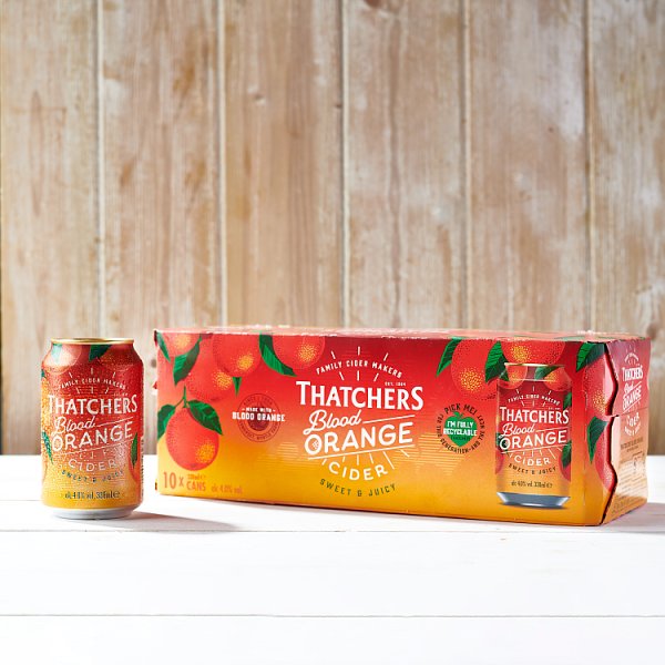 Thatchers Blood Orange Cider 10 x 330ml – image 3