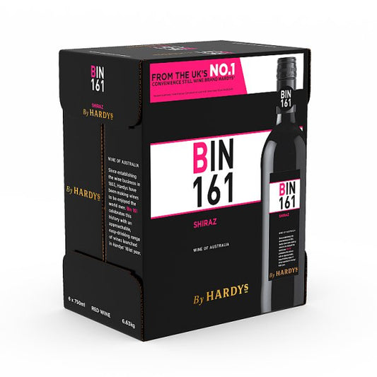 Bin 161 By Hardys Shiraz 6 x 75cl – image 2