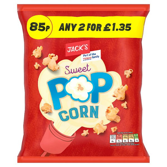 Jack's Sweet Popcorn 18 x 50g