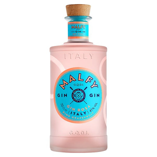 Malfy Rosa Pink Grapefruit Flavoured Gin, 70cl Bottle