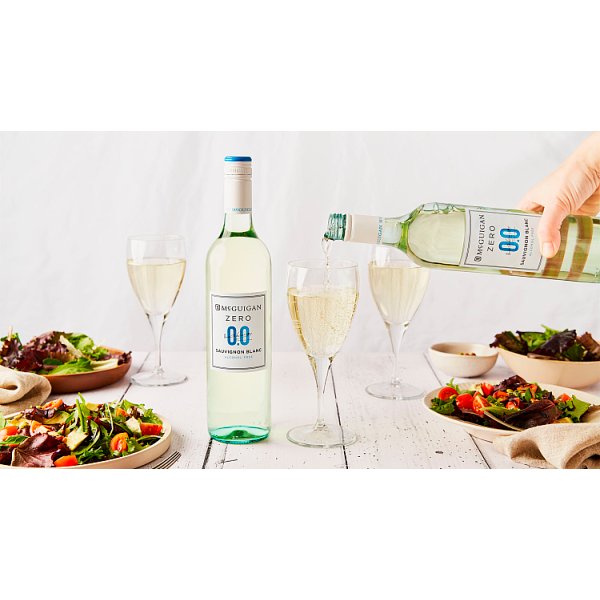 McGuigan Zero Sauvignon Blanc Alcohol Free Australian White Wine 6 x 75cl – image 2