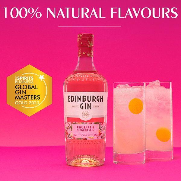 Edinburgh Gin Rhubarb & Ginger Gin 70cl – image 2