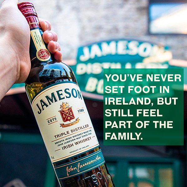 Jameson Triple Distilled Irish Whiskey 700ml – image 3