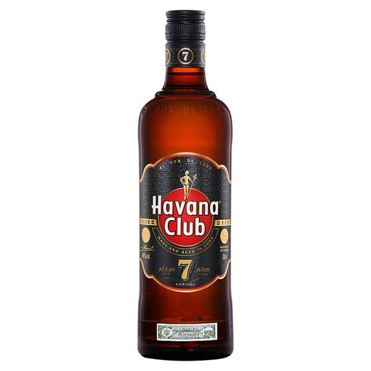 Havana Club 7 Year Old Dark Rum 70cl Bottle