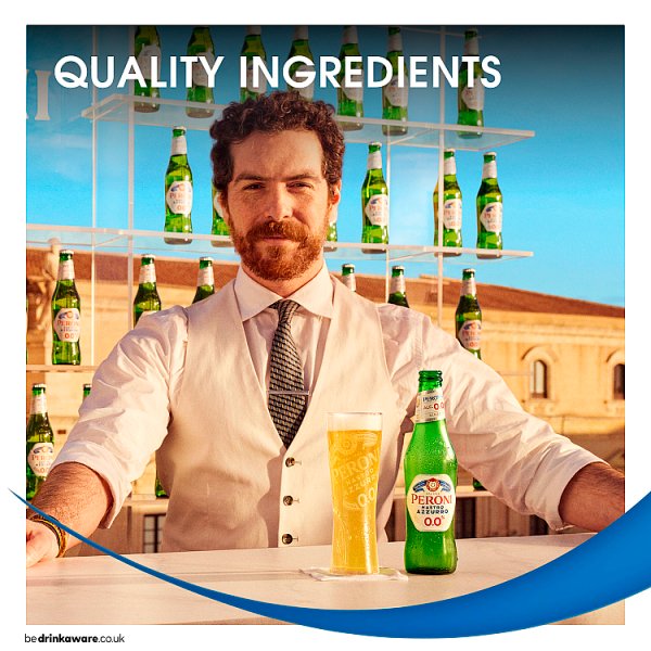 Peroni Nastro Azzurro Alcohol Free 12 x 330ml – image 4