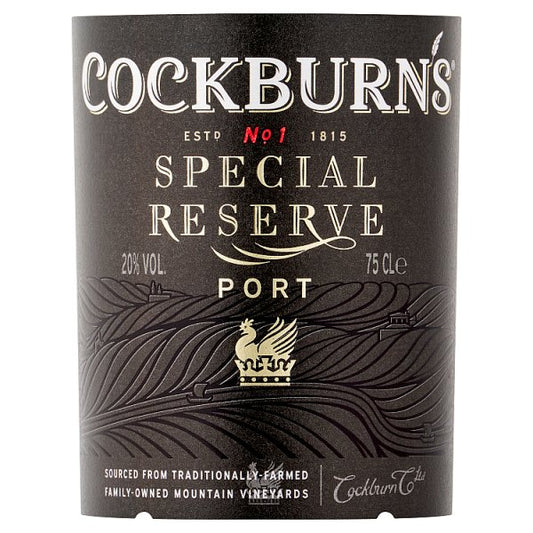 Cockburn's Special Reserve Port 75cl Bottle – image 2