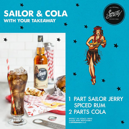 Sailor Jerry The Original Spiced Caribbean Rum 70cl – image 2
