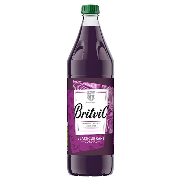 Britvic Blackcurrant Cordial 12 x 1L