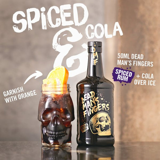 Dead Man's Fingers Spiced Rum 70cl Bottle – image 2